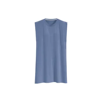 The Story Of The Flower Season Nightgown Women's Navy Blue