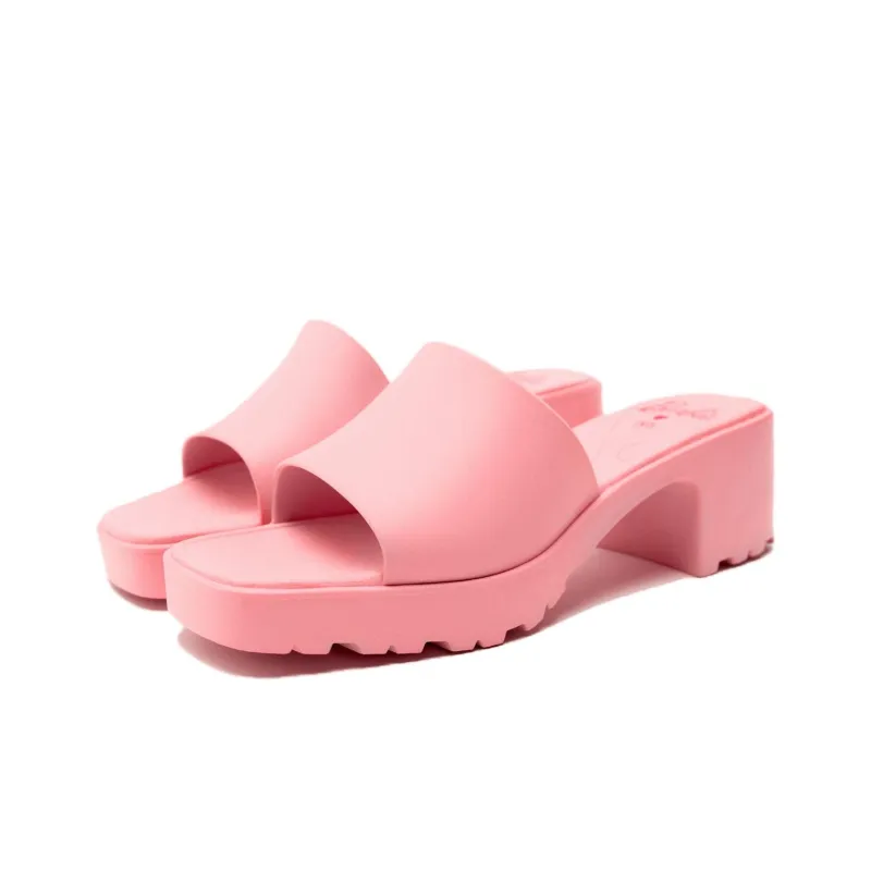 Barbie x ZARA Slide Slippers Women's Pink-2