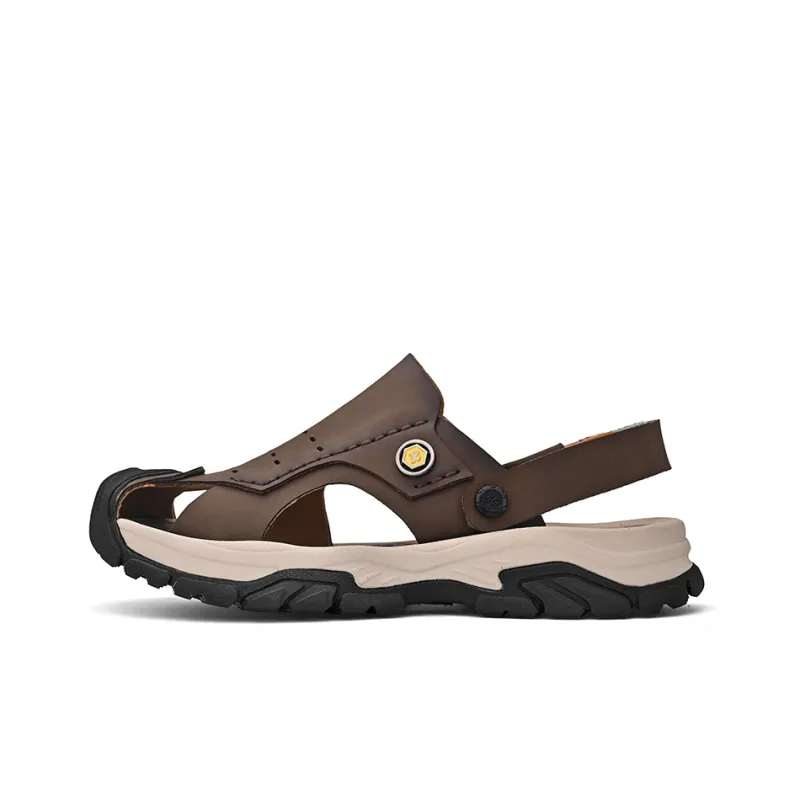 Season Ram River Trekking Shoes Men Dark Brown/Light Brown-0