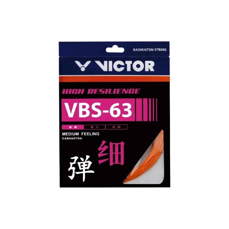 VICTOR VBS63 Badminton Racket String-4