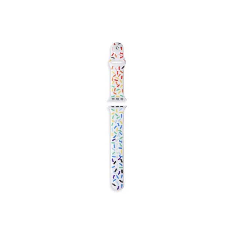 SHIRUI 1/2/3/4 Generation Watch Bands 96 Unisex Raindrop Silicone Apple Watch Bands -63-6