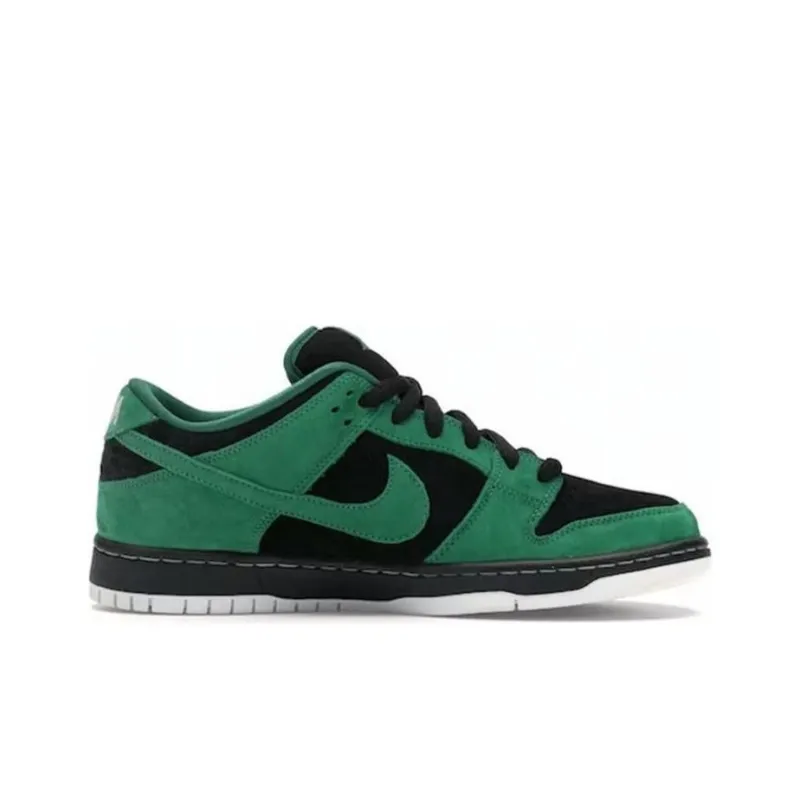 Nike Sb Dunk Low Black Pine Green-1