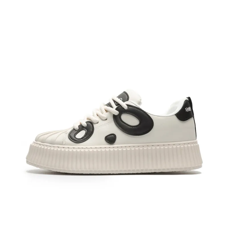 Locke National Treasure Panda Lightweight Low Top Skateboard Shoes Men's-4