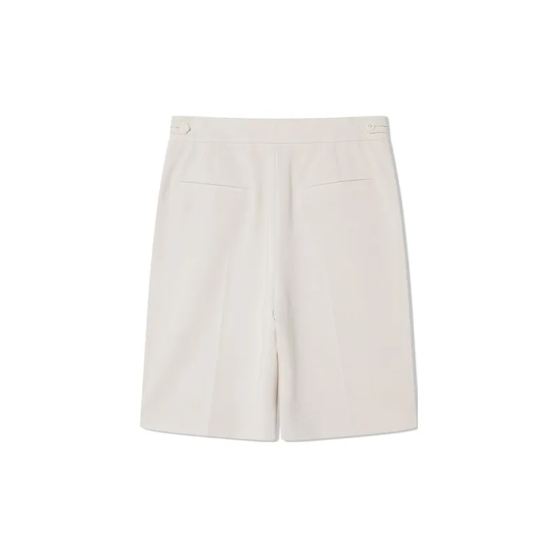 COVERINS Casual Shorts Women's Apricot-1