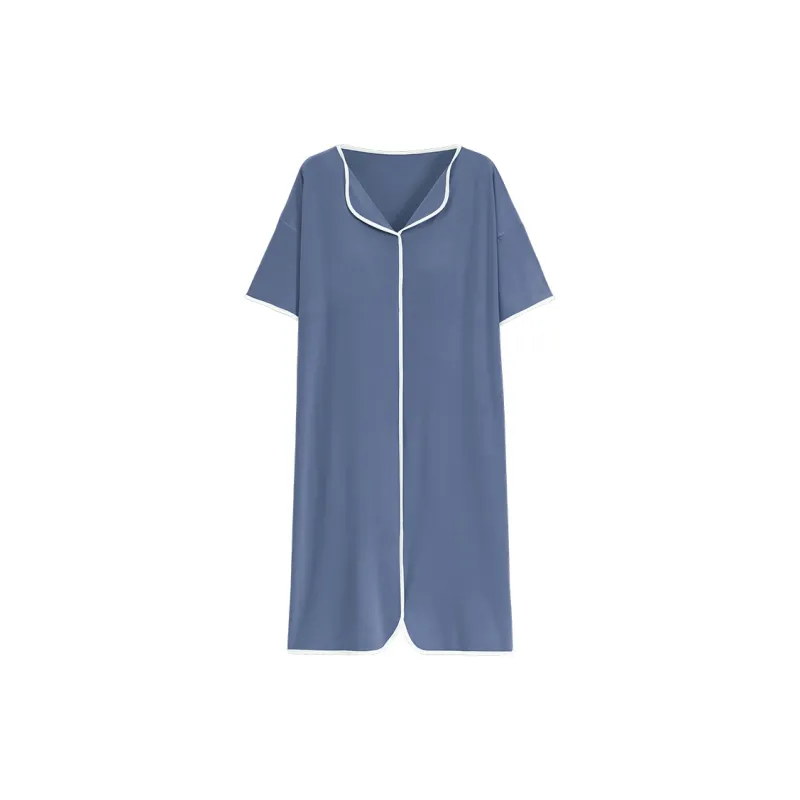 Mulong Family Nightgown Women's Royal Blue-0