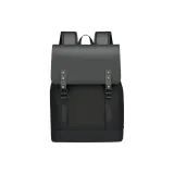croc-effect leather tote bag