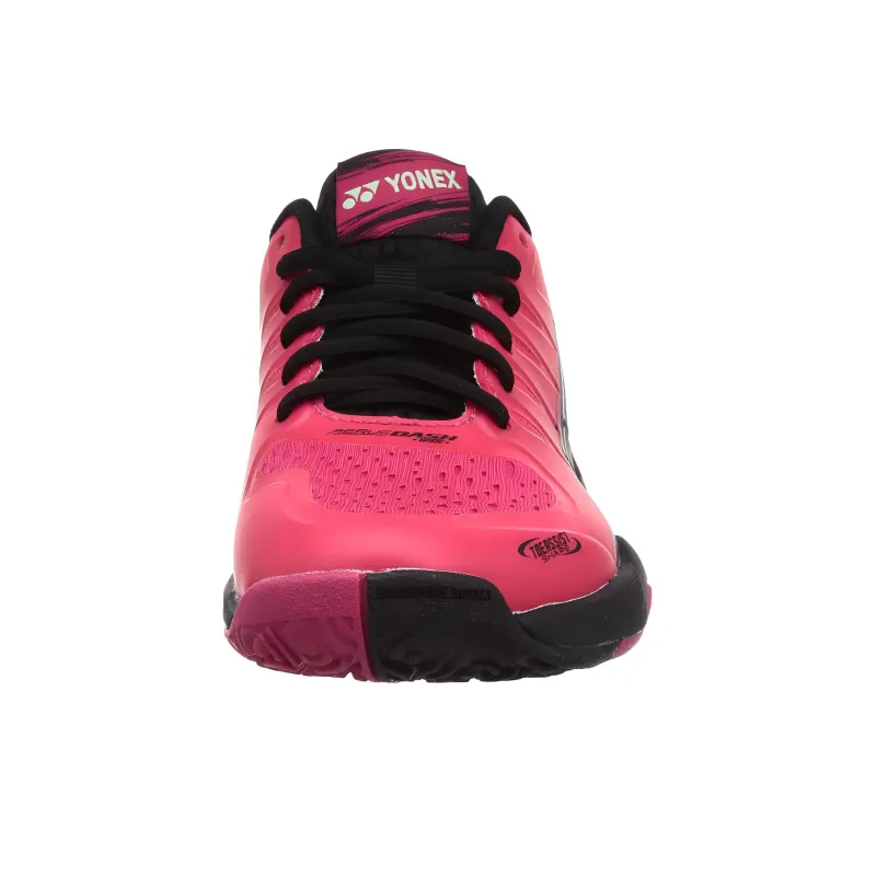 YONEX Power Cushion Airas Dash 3WGC Slip-Resistant Low-Top Tennis Shoes Unisex Pink Black-2