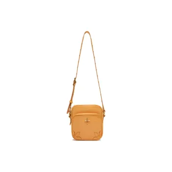 SMFK SMFK Wild World Wild World Series Cow Leather Crossbody Bag Small Size Women's Ginger Yellow