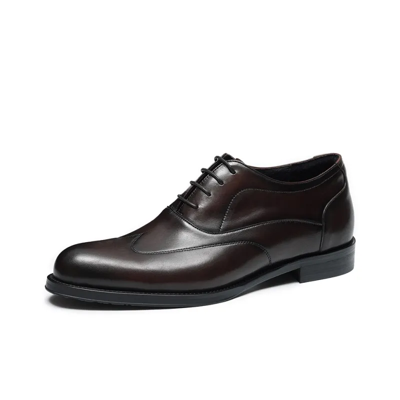 ASTON M.JAZZ Dress Shoes Men Low Top Black, Brown-8