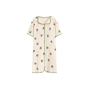Mulong Family Nightgown Women's Apricot