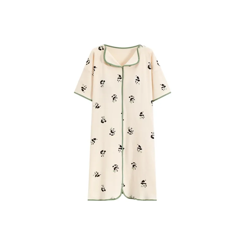 Mulong Family Nightgown Women's Apricot-0