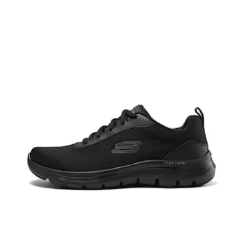 Skechers Anti-Slip And Wear-Resistant Breathable Low-Top Casual Shoes Women's Black