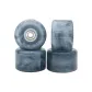 4 Pcs Wheel Set, High Rebound Solid Abrasion-Resistant Wheel (Mist Gray) Light-Up Wheel