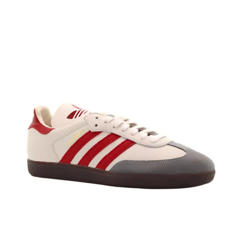 Adidas Samba Classic Og White Scarlet Granite-2