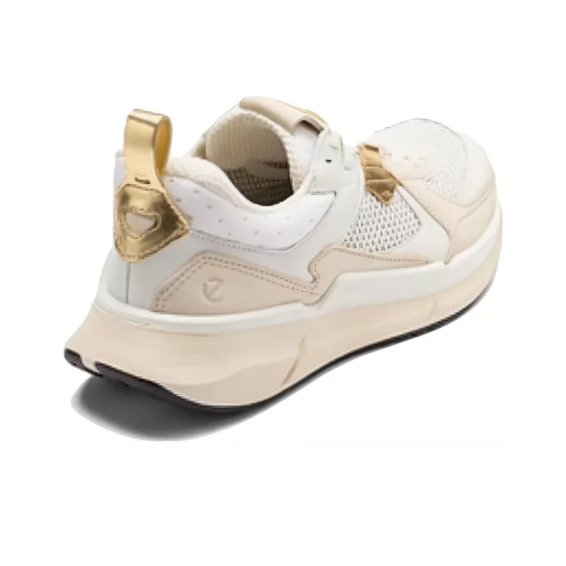 Ecco Low Top Casual Shoes Women's White-3