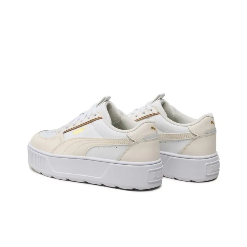 PUMA Karmen RE Slip Resistant Shock Absorbers With Abrasion Resistant Properties Low Top Skateboard Shoes Women's White-2