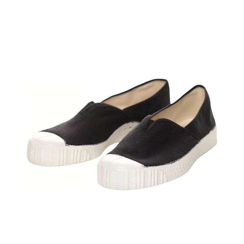 SPALWART Canvas Shoes Unisex Low Top Black-2