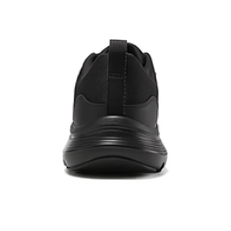 Skechers Anti Slip And Wear Resistant Breathable Low Top Casual Shoes Women's Black-3