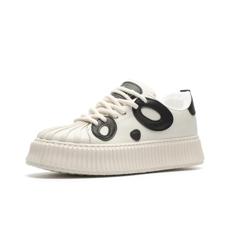Locke National Treasure Panda Lightweight Low Top Skateboard Shoes Men's-5