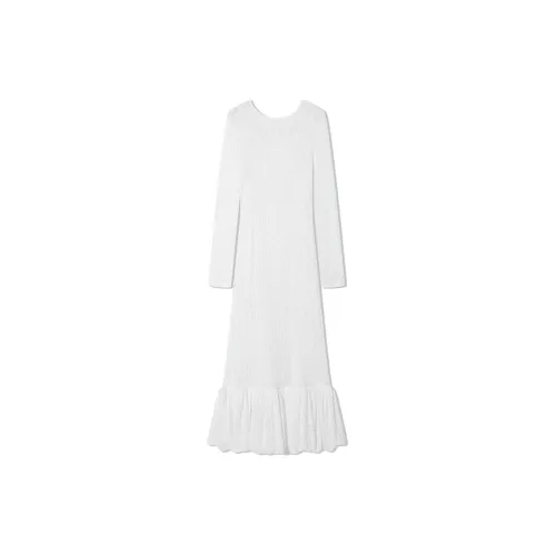 COVERINS Long-Sleeved Dresses Women's White