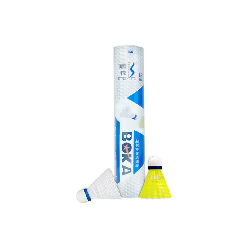 Boca Nylon Shuttlecock 12 Pack Nylon Indoor, Outdoor, All Windproof Training, Durable Plastic Badminton-4