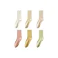 6 Pack (Ecru+Light Yellow+Red Apricot+Dark Pink+Yellow+Light Green)