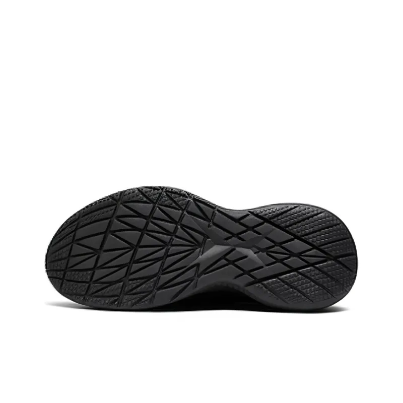 Skechers Cushioning Anti Slip Wear Resistant Breathability Low Top Casual Shoes Women's Black-4