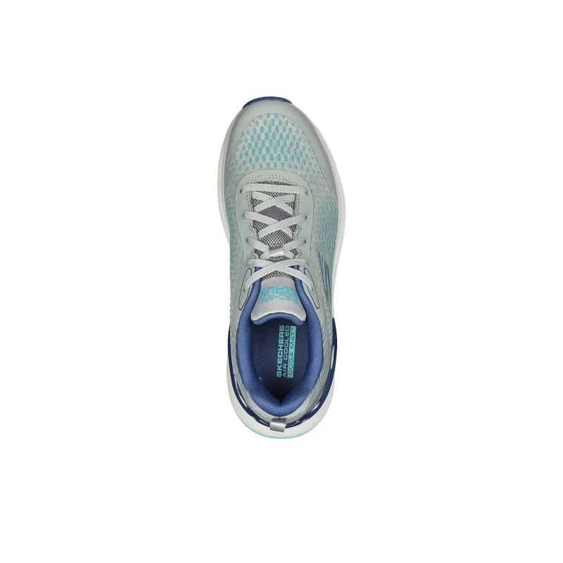 Skechers Wear resistant And Lightweight Low Top Casual Shoes Women's White Blue-4