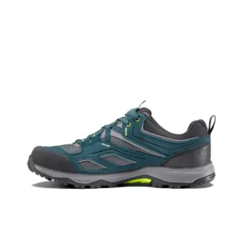 DECATHLON MH100 Durable Breathable Low-Top Outdoor Shoes Men's Gray Green