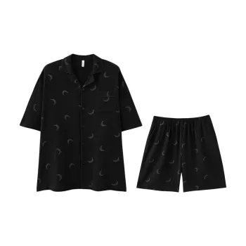 Tianmicat Pajama Set Women's Black