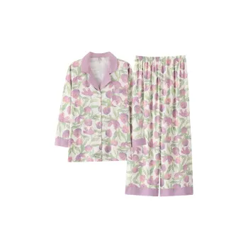 Ta Yan Pajama Set Women's Purple