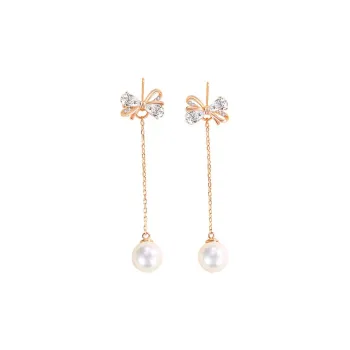 UTD 925 Sterling Silver Drop Earrings Women's