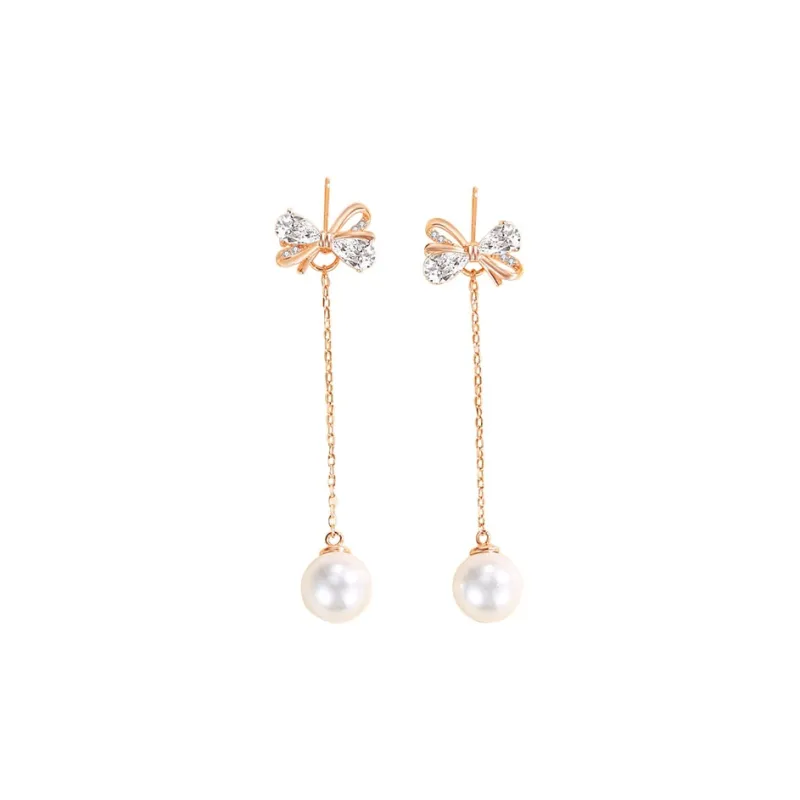 UTD 925 Sterling Silver Drop Earrings Women's-0