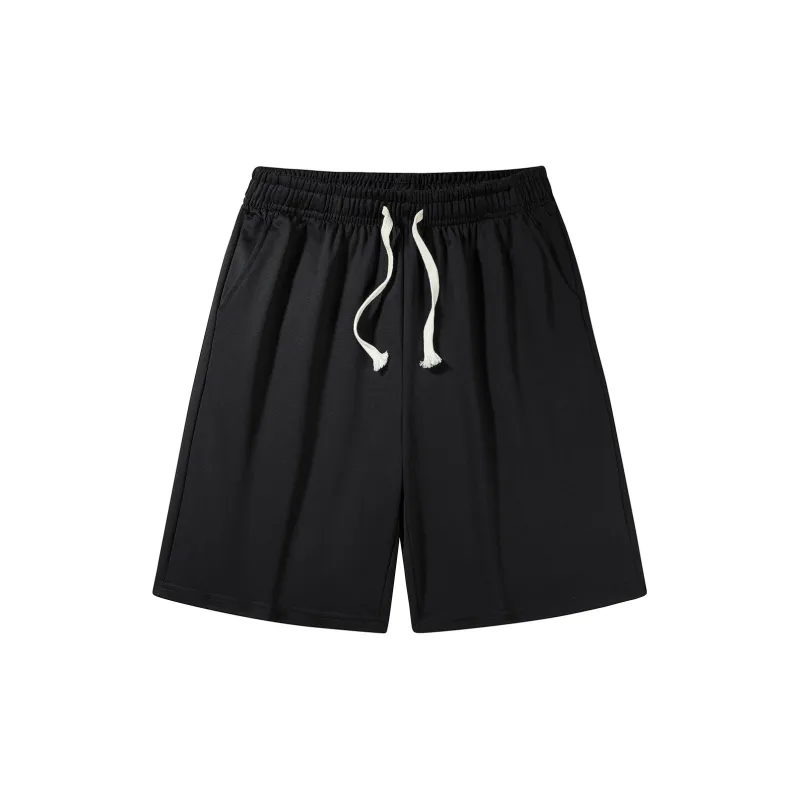 Jean West Casual Shorts Unisex Black-1