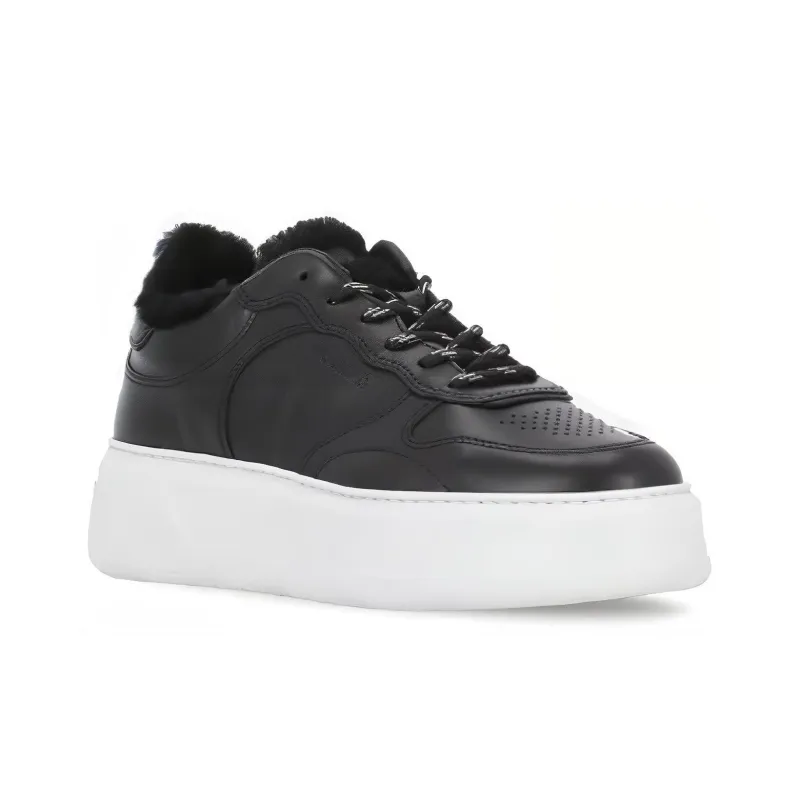 WOOLRICH Skateboard Shoes Women's Black-2