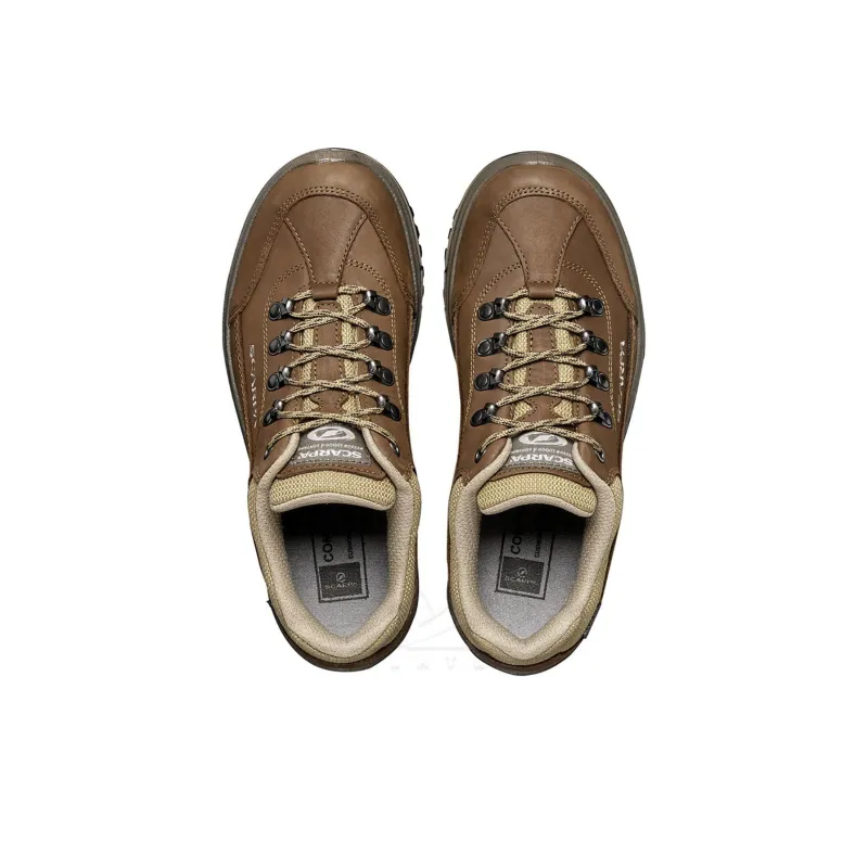 SCARPA Cyrus GTX Cushioning Wear-Resistant Low-Top Trekking Shoes Women's Brown-2