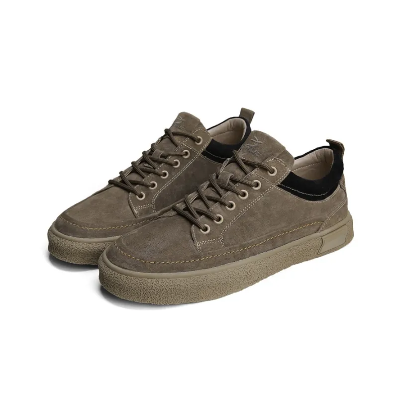 Kangaroo Head Wear Resistant Low Top Skateboard Shoes Unisex Umber-2