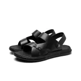AOKANG Beach Sandals Men Black