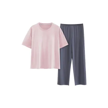The Story Of The Flower Season Pajama Set Women's Pink