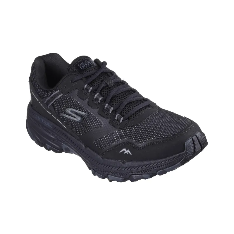 Skechers Cushioning Wear Resistant Low Top Training Running Shoes Men's Black-3