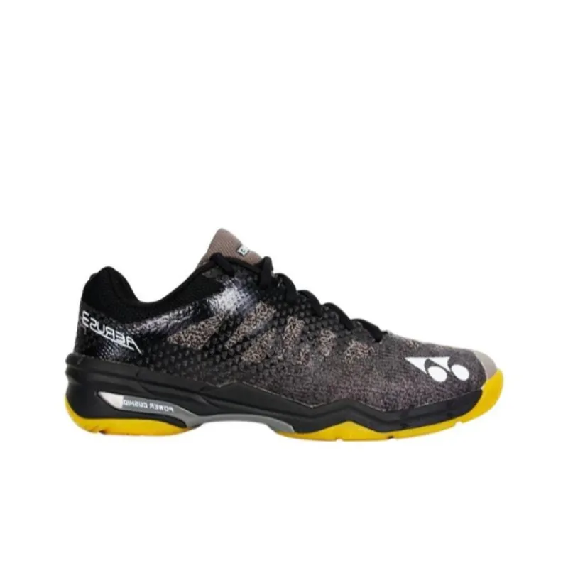 YONEX POWER CUSHION AERUS Cushioning Lightweight Low-Top Badminton Shoes Unisex Black-1
