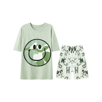 Lan Miao LAMIU Pajama Set Men's Mint Green