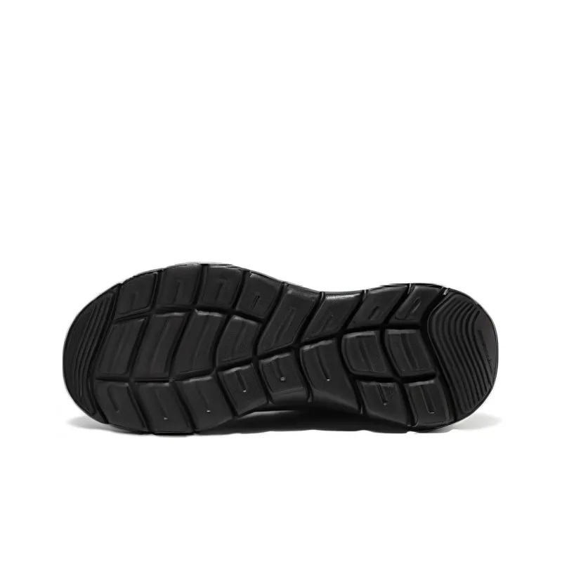 Skechers Anti Slip And Wear Resistant Breathable Low Top Casual Shoes Women's Black-4