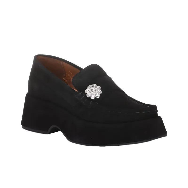 GANNI Platform Shoes Women's Black-2