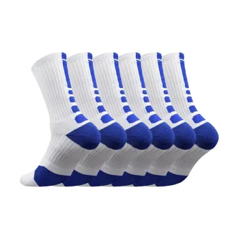 Ledomoda Basketball Socks Men's 6 Pack