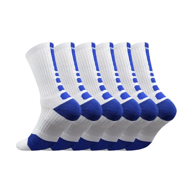 Ledomoda Basketball Socks Men's 6 Pack-0