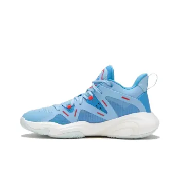 DECATHLON 900 NBA - Philadelphia 76ers Durable Breathable Mid-Top Basketball Shoes Men's Blue