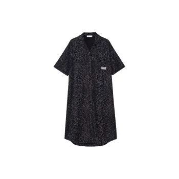 Same Language Nightgown Women's Alocasia Black