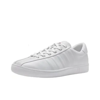 KSWISS Anti Slip Wear Resistant Low Top Casual Shoes Unisex White