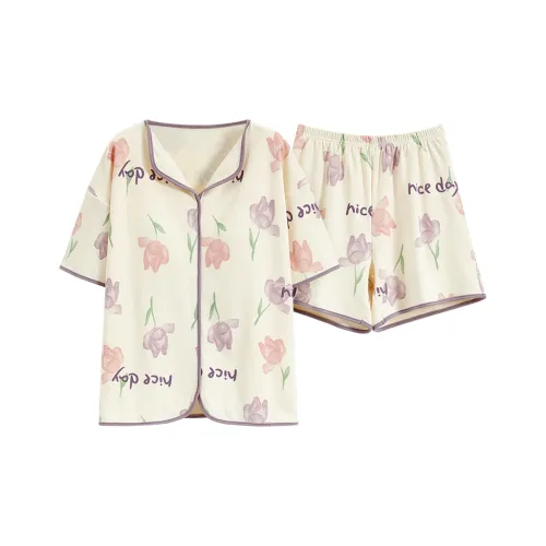 The story of the flower season Women's Pajama Sets